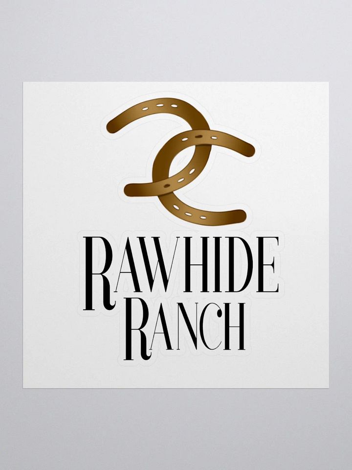 Rawhide Ranch Logo Sticker product image (1)