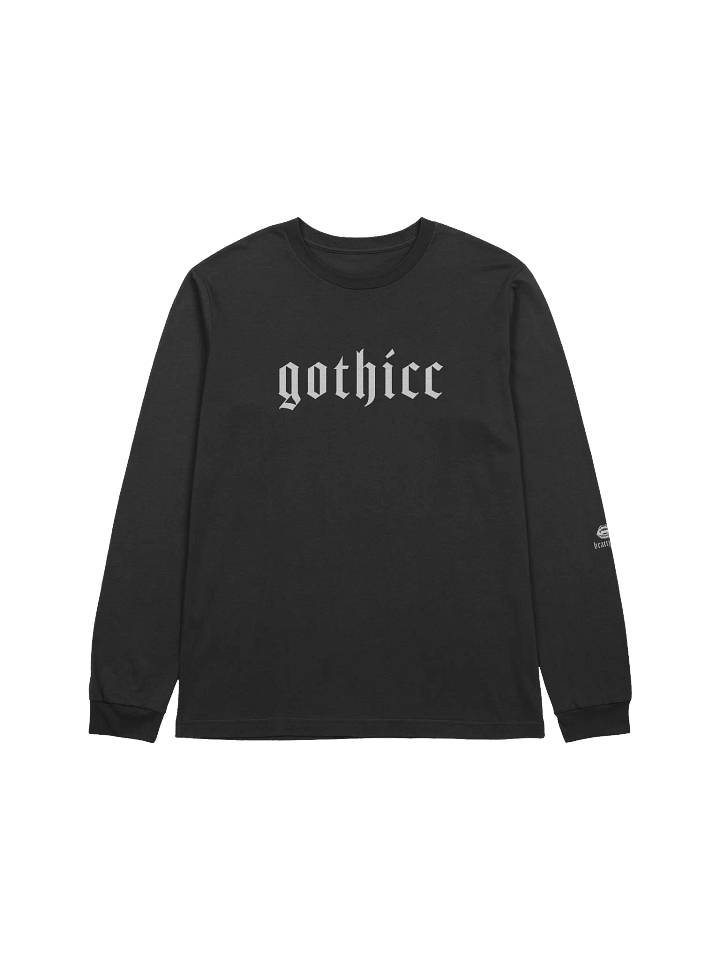 gothicc long sleeve tee product image (1)