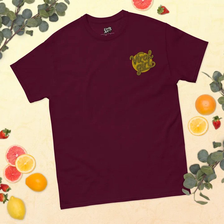 Viral Girl Cursive Tee product image (1)