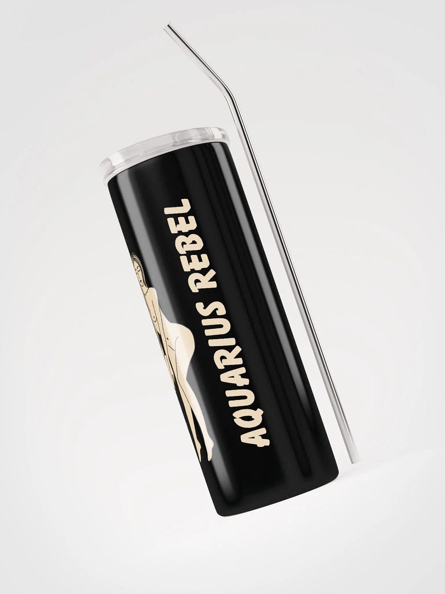 Aquarius Rebel Stainless Steel Tumbler: Embrace the Cosmic Vibe! ♒✨ product image (3)