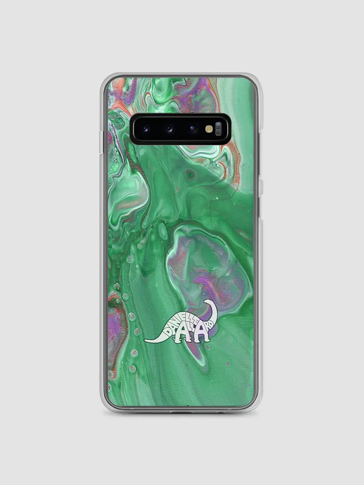 Pickle Green Fluid Acrylic Samsung Case product image (1)