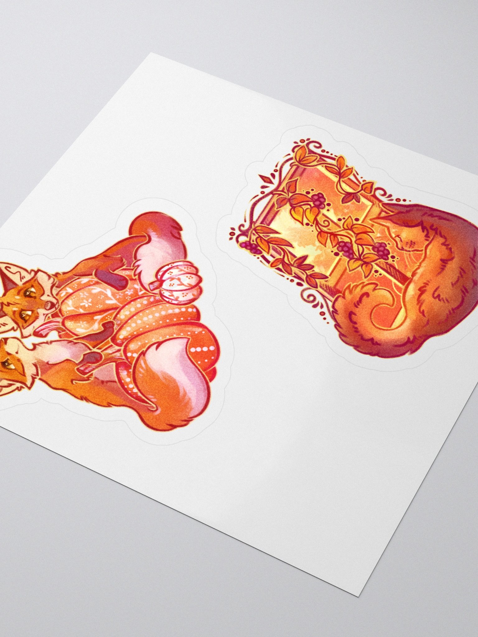 Golden autumn | Kiss-cut sticker sheet product image (3)
