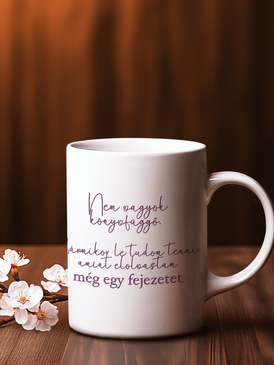 A Könyvmolyok Vallomása bögre product image (1)