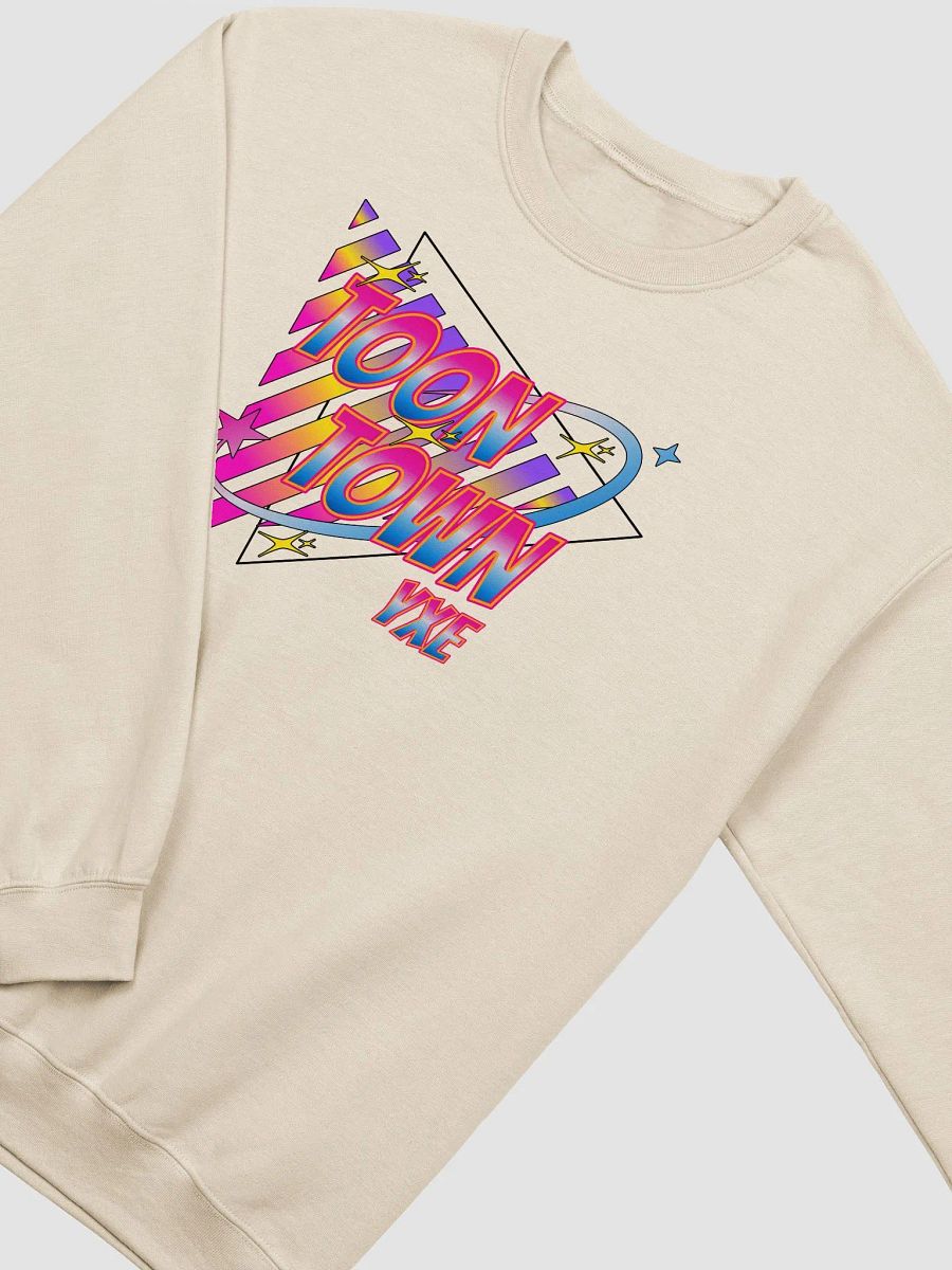 Toon Town Yxe Triangle Graphic Crewneck Sweatshirt product image (20)