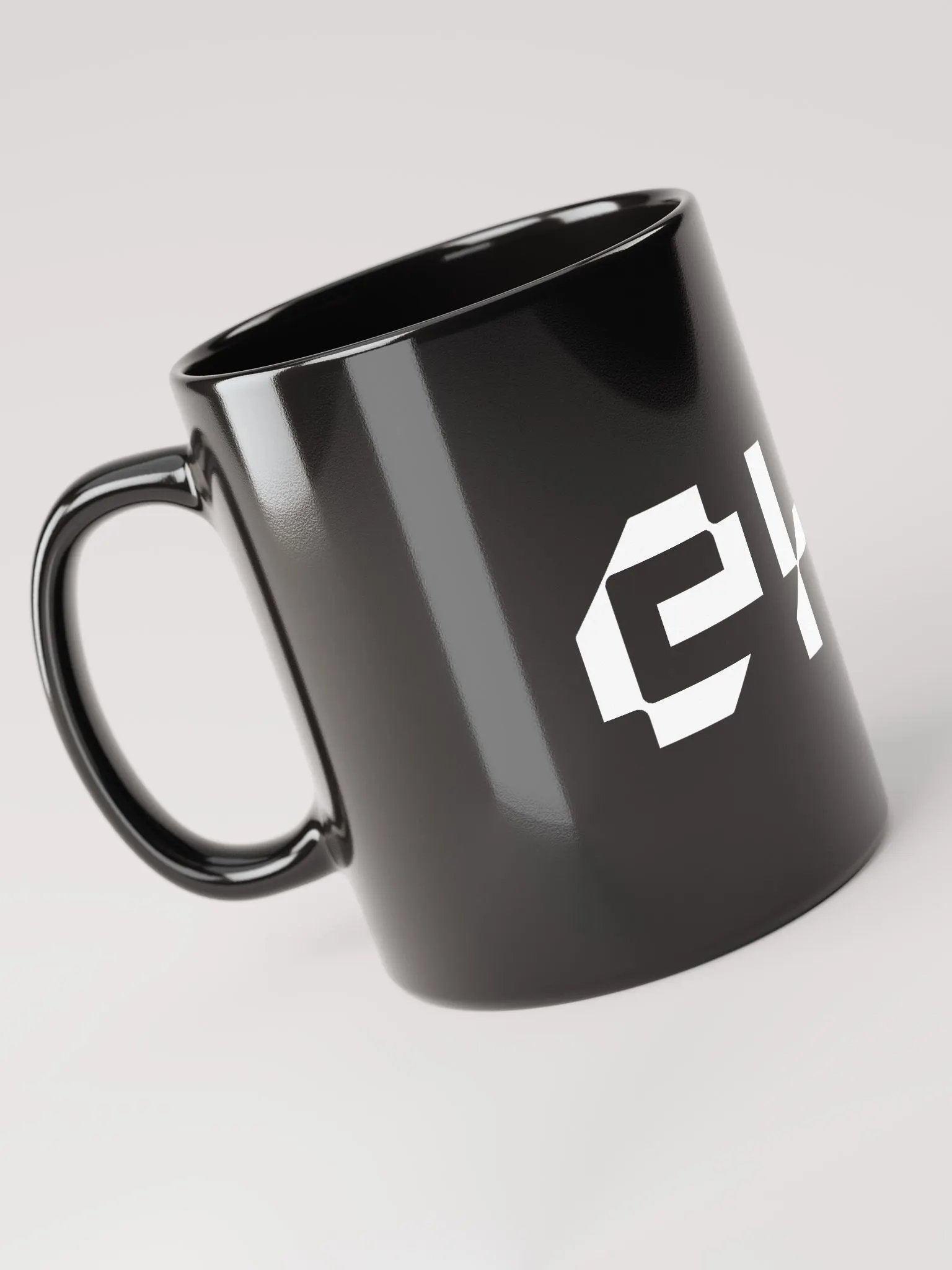 EKO's White Logotype Mug (Black) product image (5)
