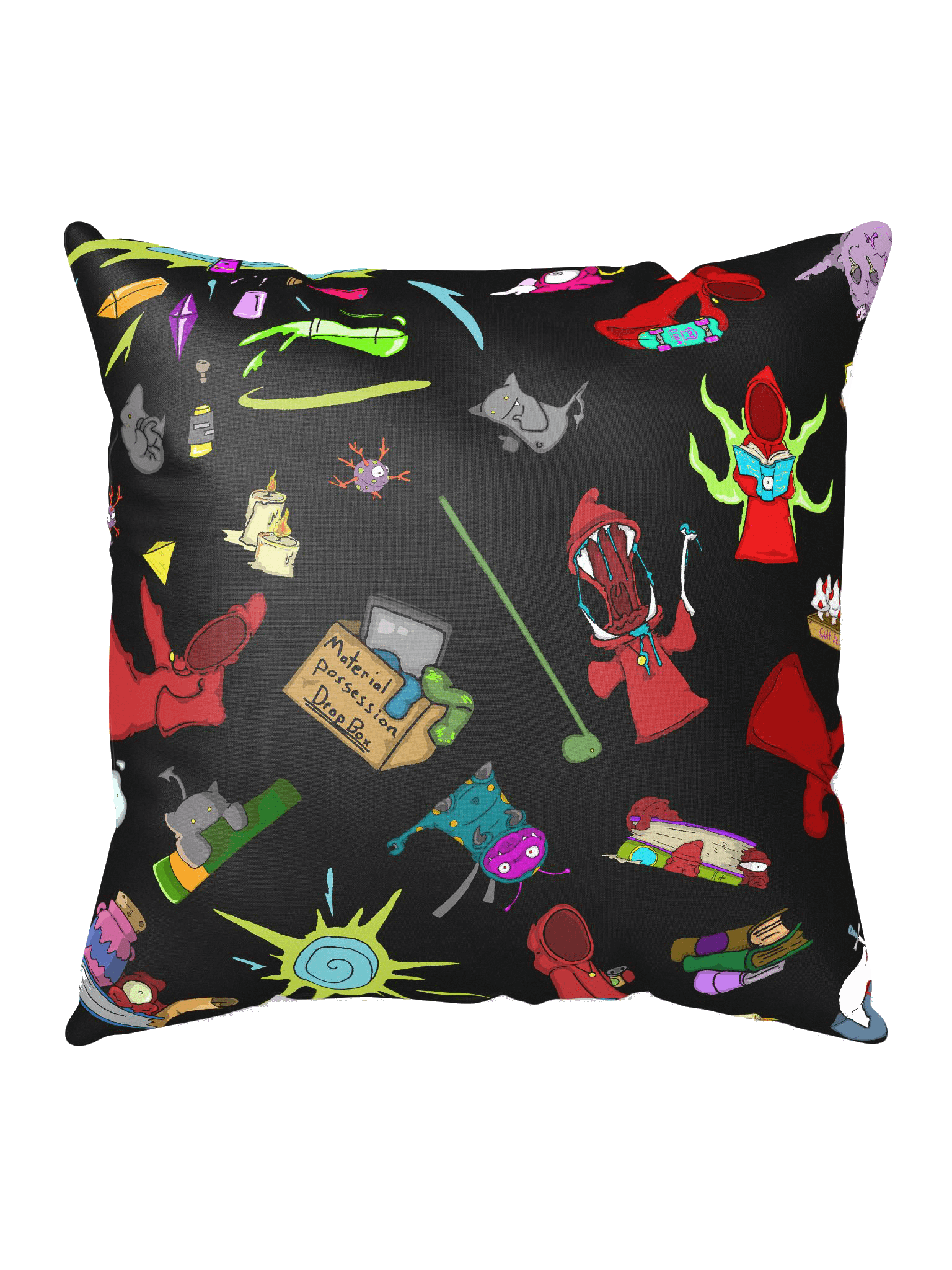Portal-splosion Pillow - 1 of 4 product image (1)