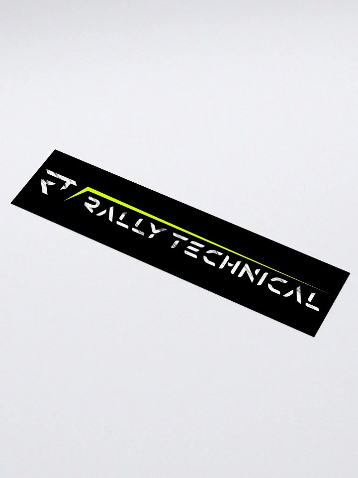 RALLY TECHNICAL Sticker 2 - Black product image (1)