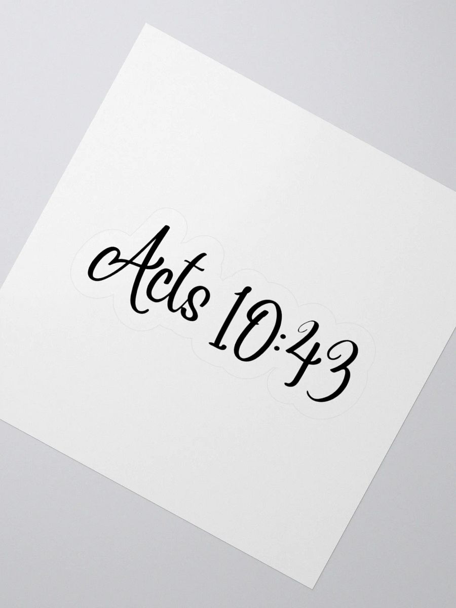 Acts 10:43 product image (6)