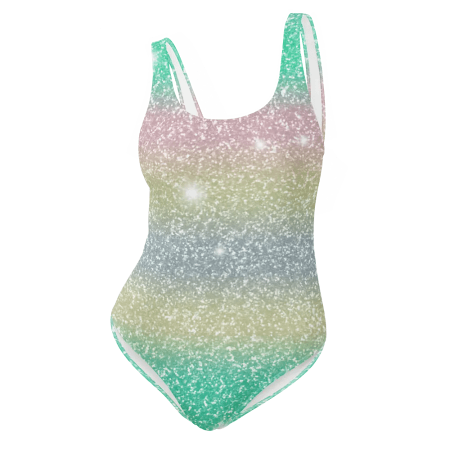 Glitter Unicorn Texture Design One Piece Swimsuit (1) product image (11)