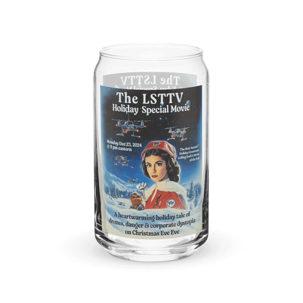 Limited Edition LSTTV Christmas Holiday Special Movie Glass product image (1)