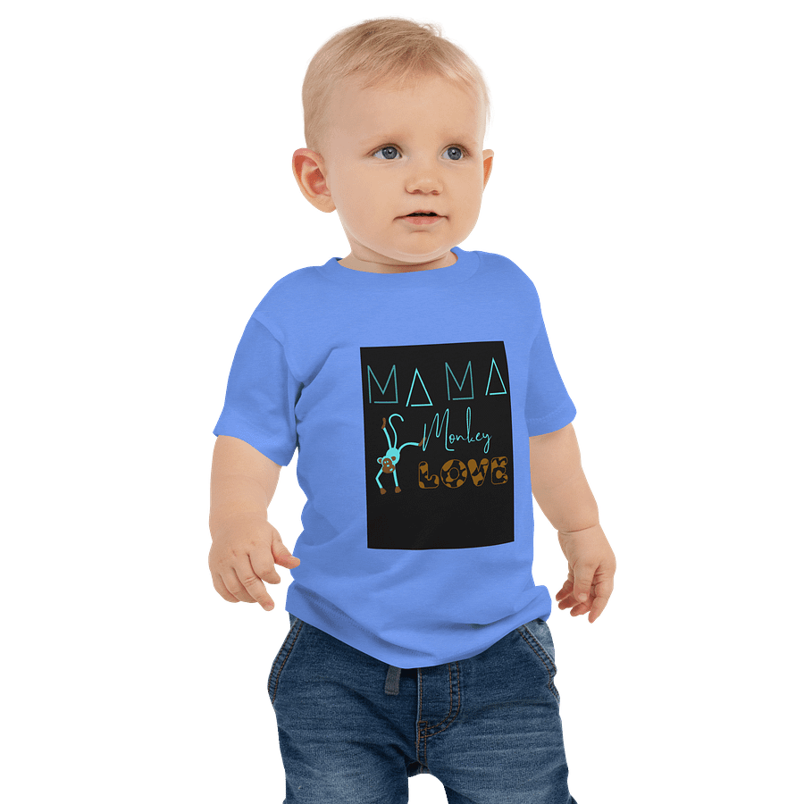 MAMA Monkey LOVE Baby Tee product image (1)