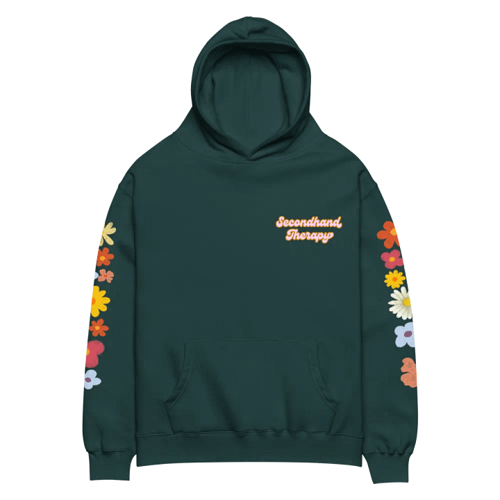 Floral Hoodie (Green) product image (1)