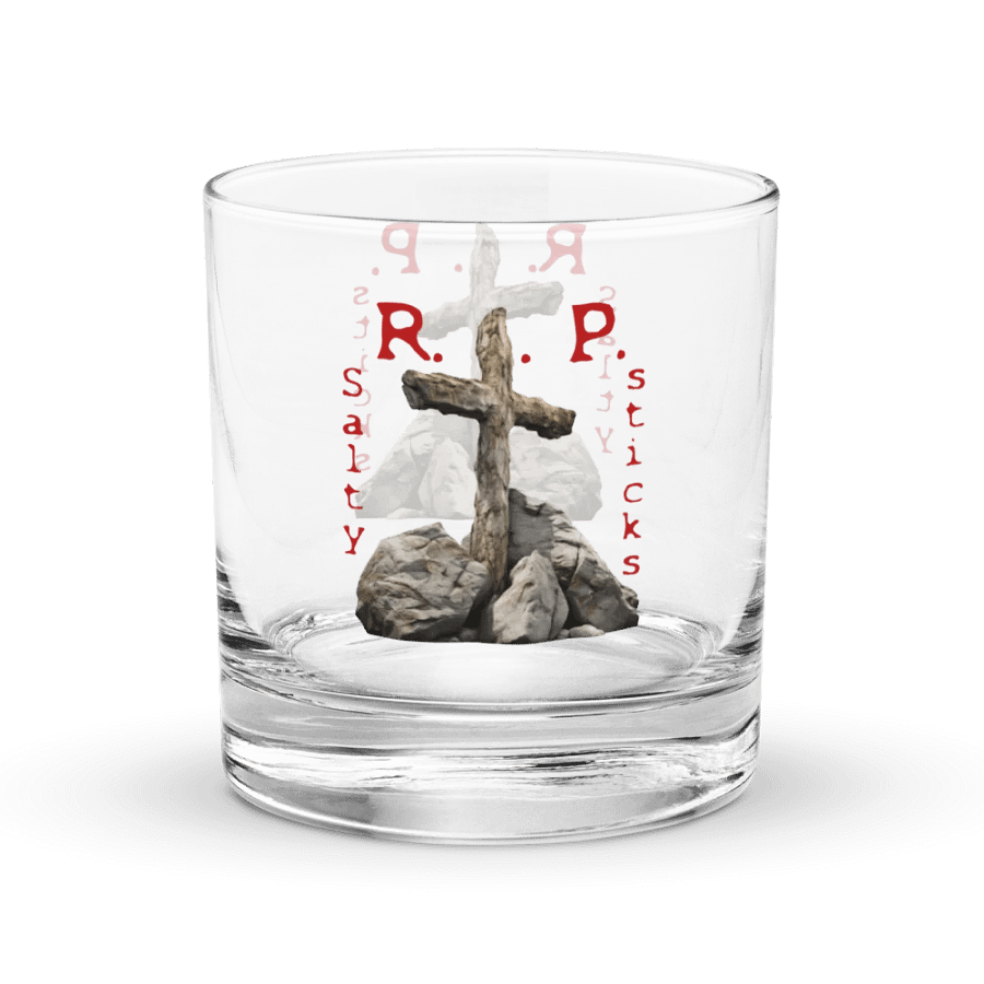 OG-Rest in Pieces (OG-R.I.P) Emote Rocks Glass product image (3)