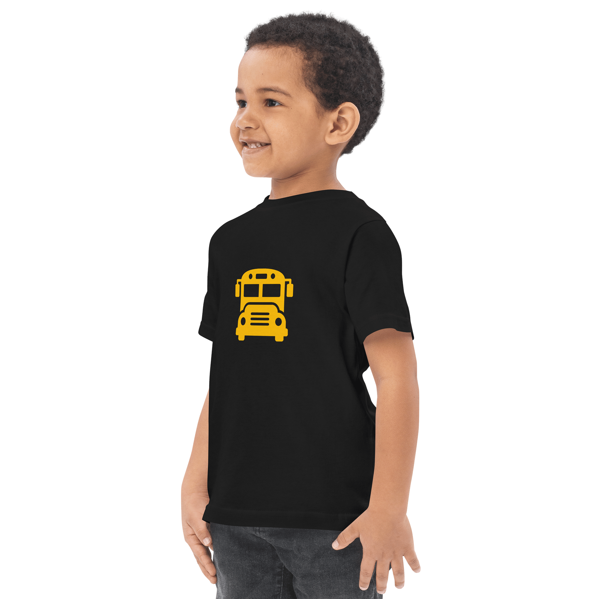 Minimalist School Bus Icon Toddler T-Shirt product image (8)