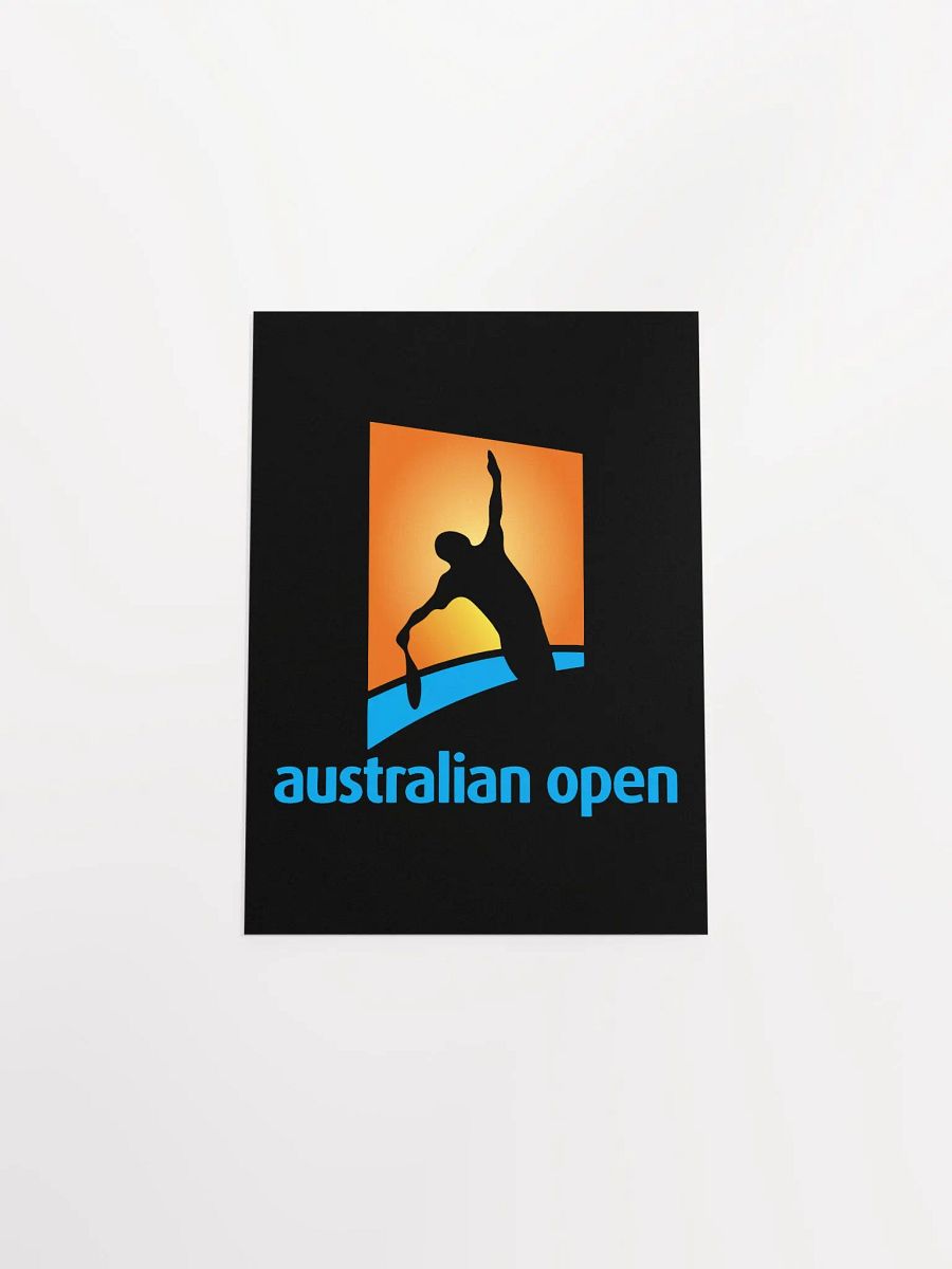 Australian open Tennis Silhouette Poster product image (46)