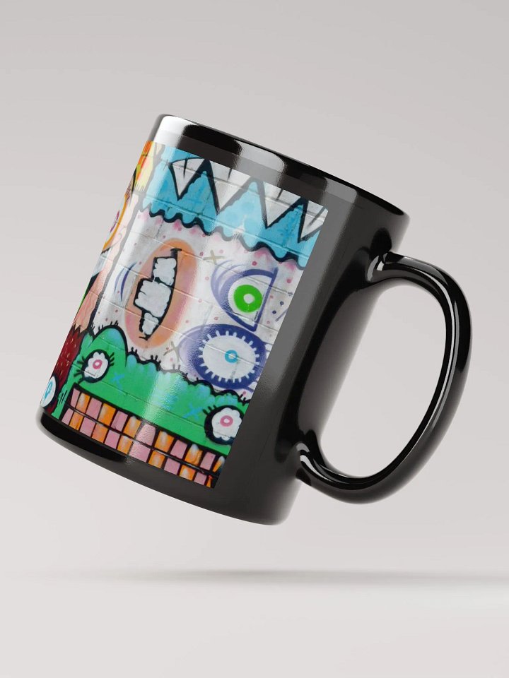 Black Funky-Face Mug product image (2)