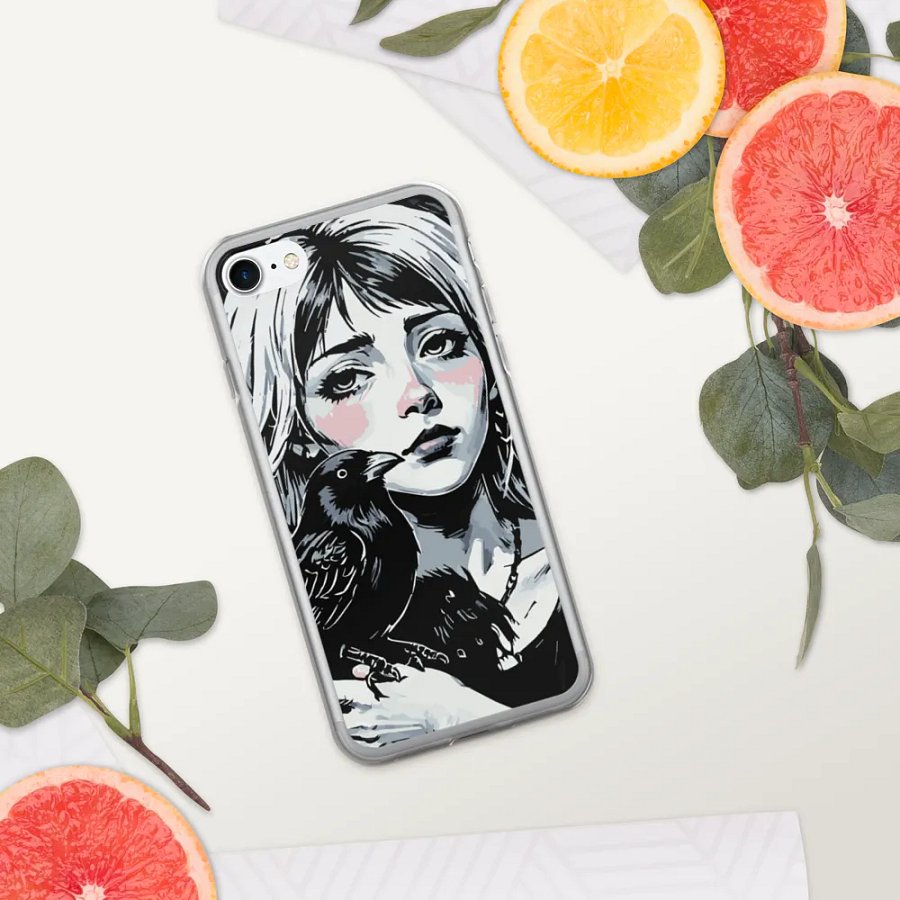 Raven Portrait iPhone Case product image (338)