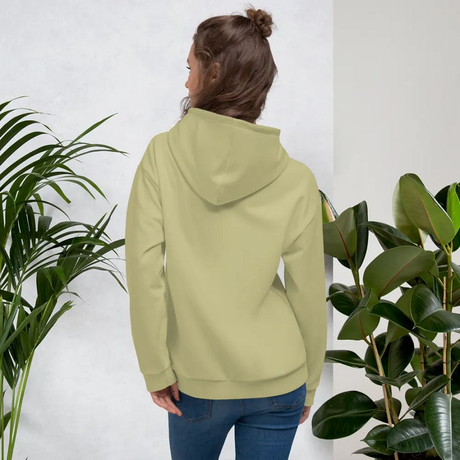 Plain Medium Yellow True Summer Unisex Recycled Polyester Heavyweight Premium Hoodie by Treasure Pie product image (12)