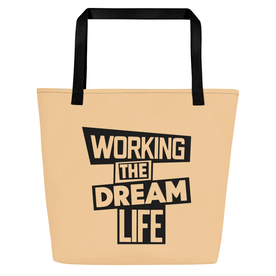 Cream Econscious Organic Cotton Tote Bag – Eco-Friendly Reusable Shopping & Everyday Carry Bag product image (6)