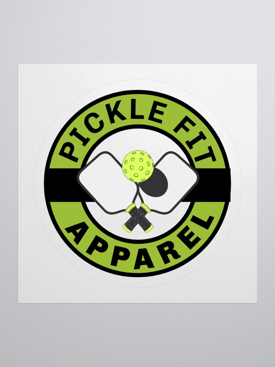 Pickleball Paddles Kiss Cut Stickers product image (1)