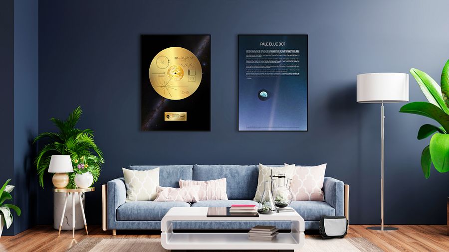 NASA Voyager 1 Golden Record — space poster, science print product image (3)