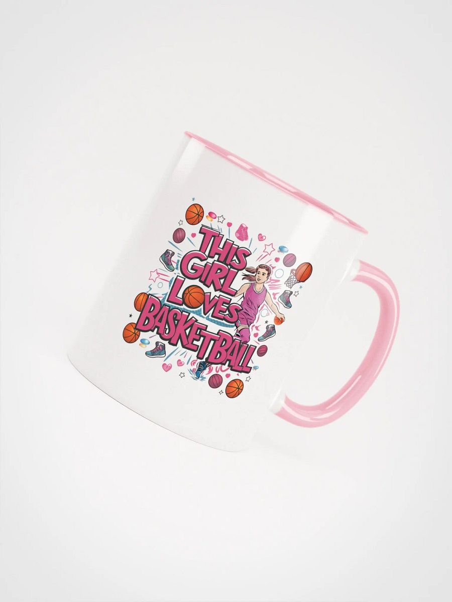 This girl Loves basketball mug product image (4)