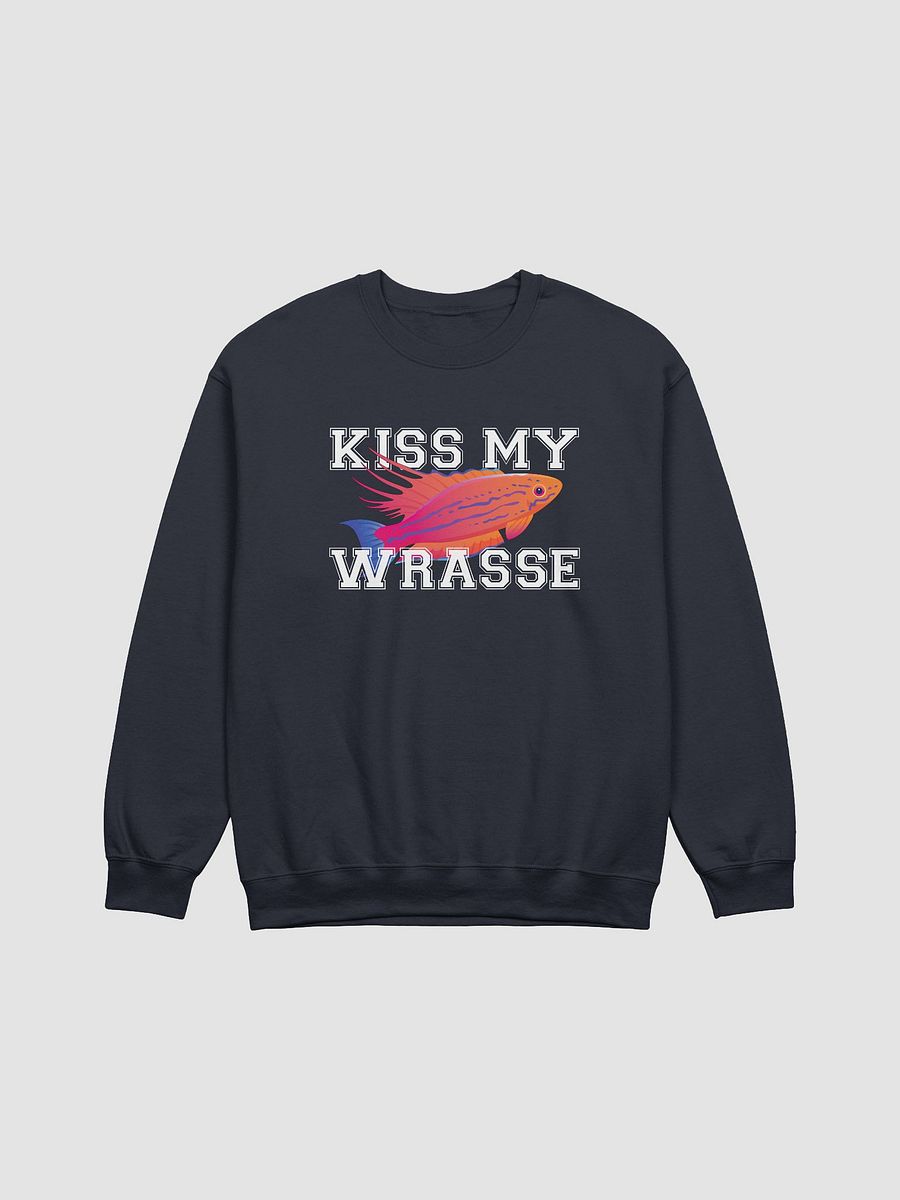 Kiss My Wrasse (Fairy Wrasse) | Sweatshirt for Saltwater and Coral Reef Aquarium Hobbyists product image (16)