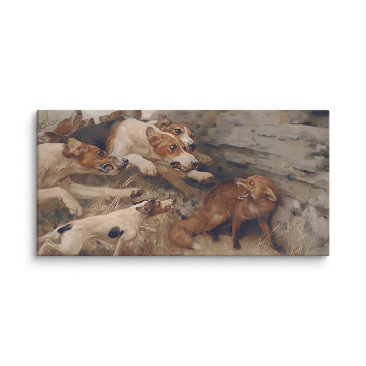 Antique Fox Hunting Print product image (2)