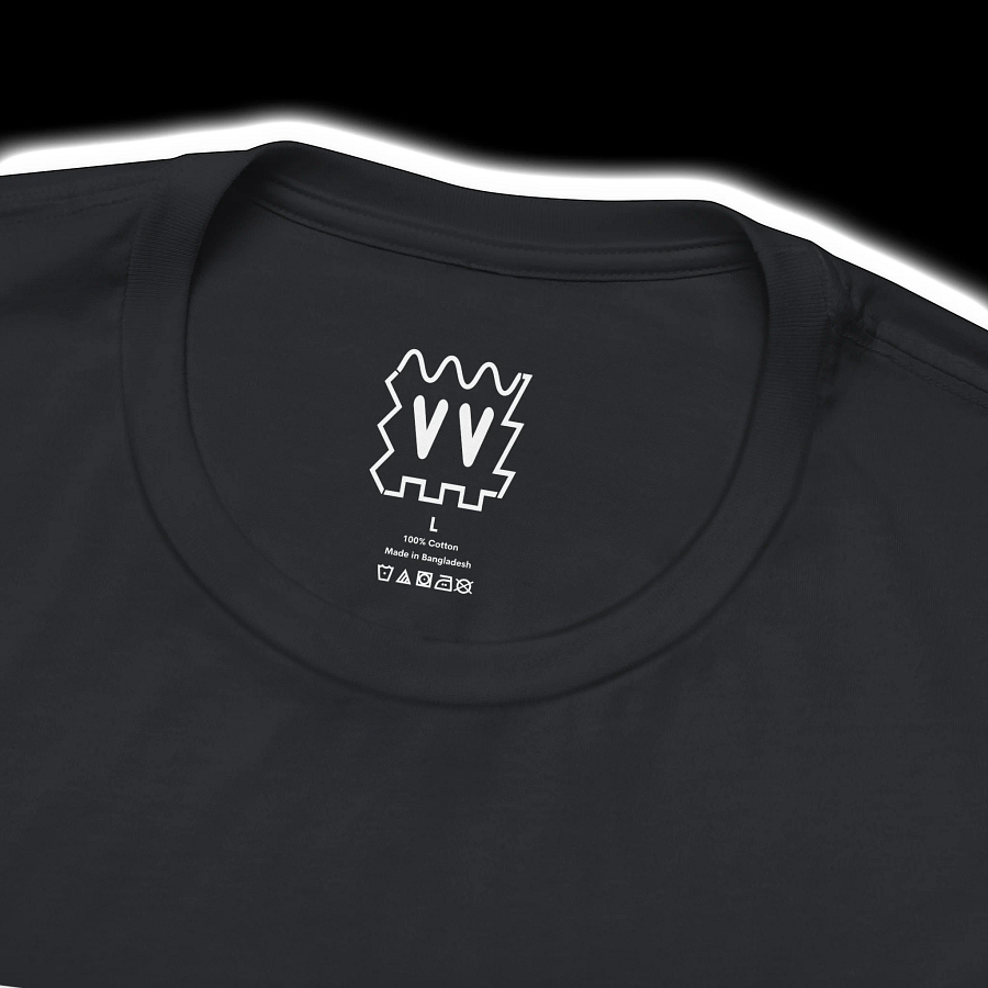 EMS Synthi T-Shirt - AKS VCS3 Electronic Music Studios London by Vintage Voltage (WHITE PRINT) product image (2)