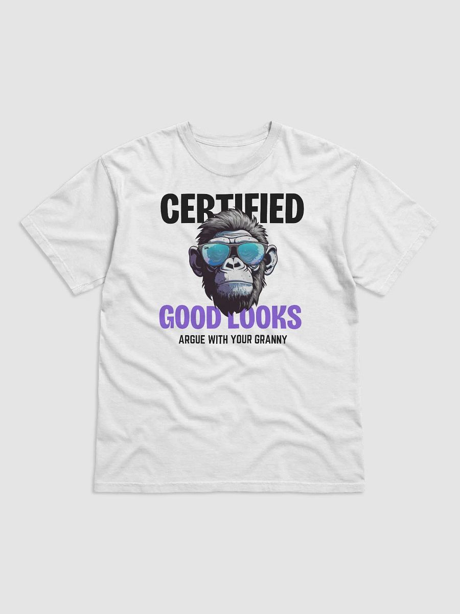 Certified Good Looks Heavyweight T-shirt 2 product image (6)