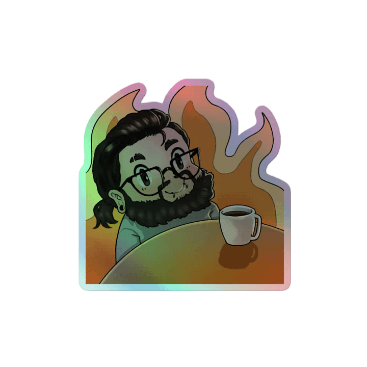 EverythingIsFine Herb Holo Sticker product image (2)