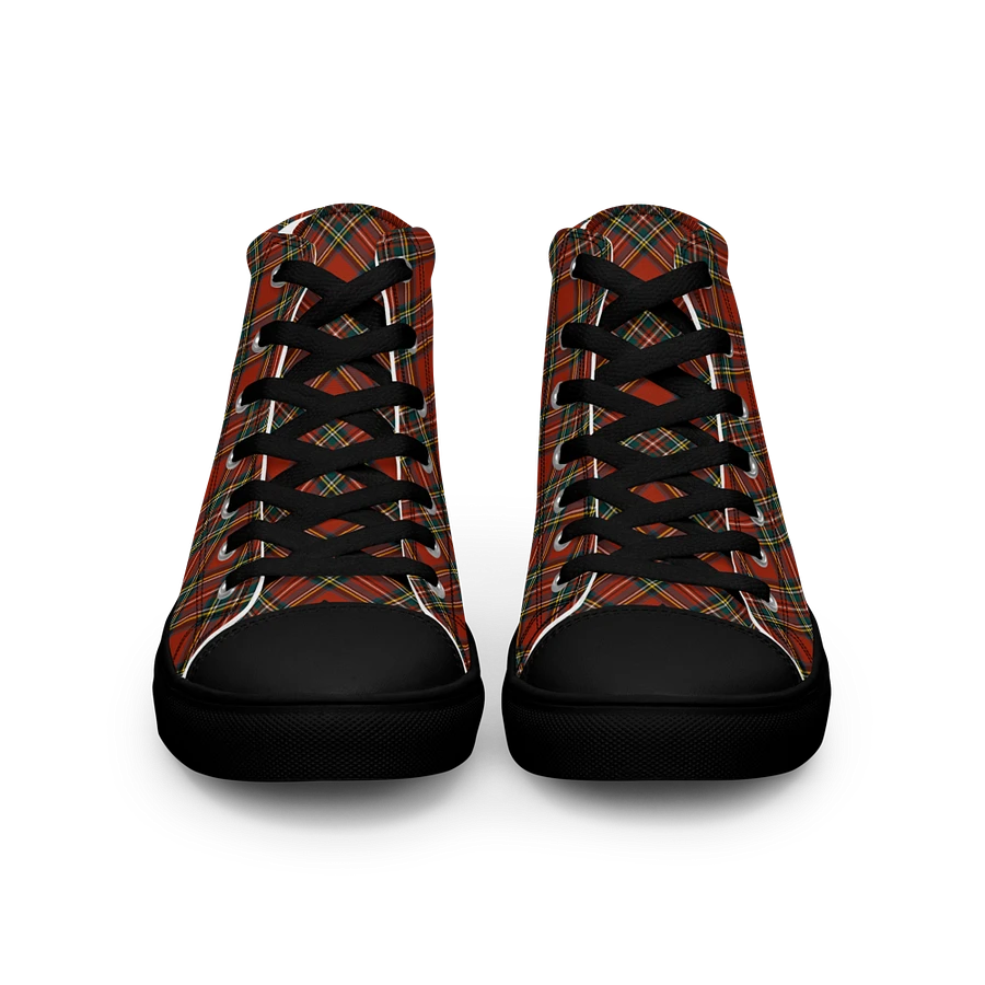 Royal Stewart Tartan Men's High Top Shoes product image (14)