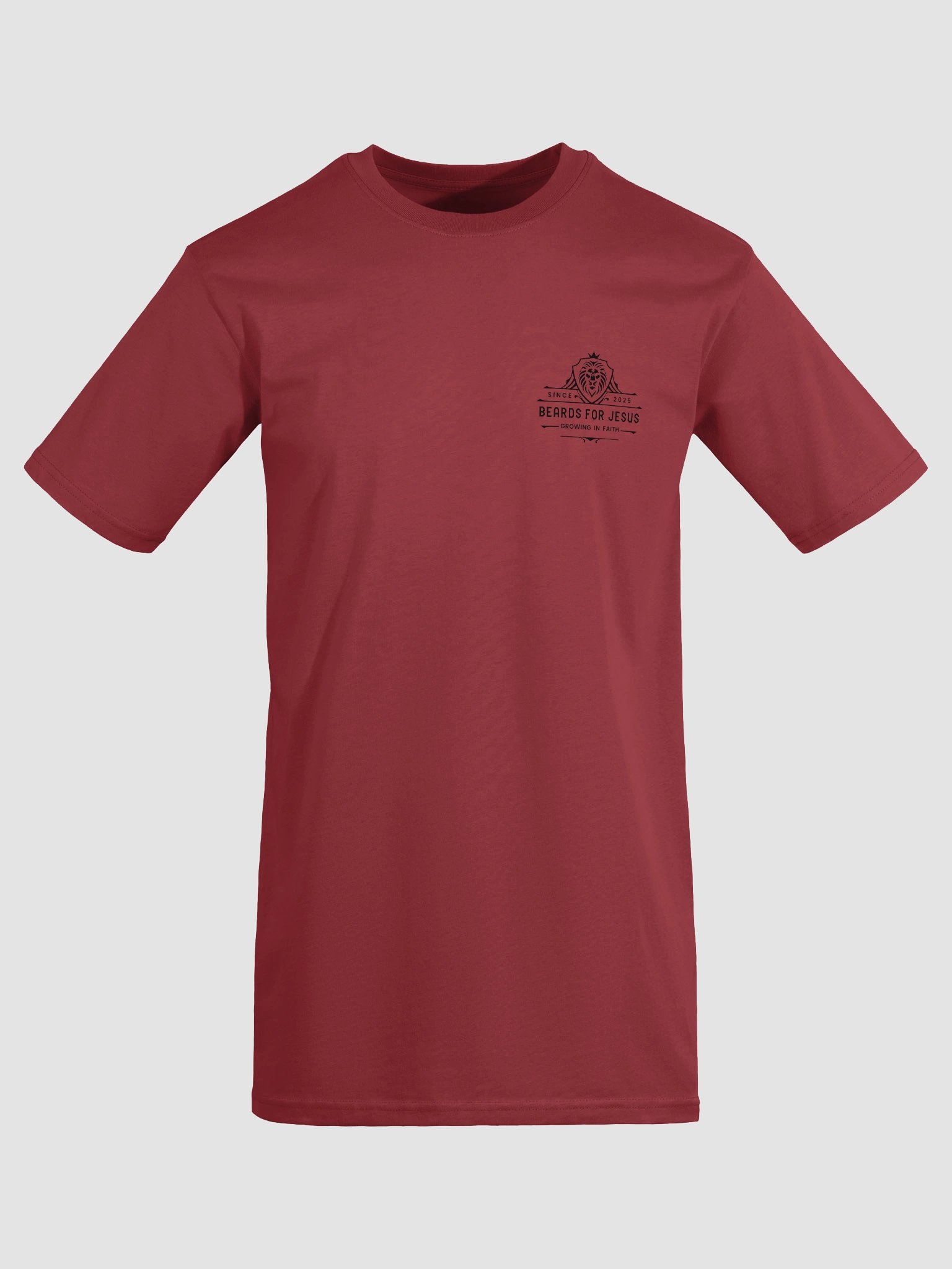 Beards For Jesus - Iron Sharpens Iron Tee - Black Logo - Men's Heavyweight product image (51)