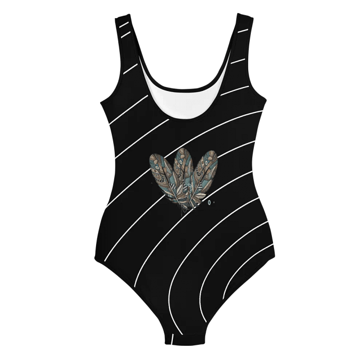 Golden Zodiac Icons Youth Swimsuit product image (2)