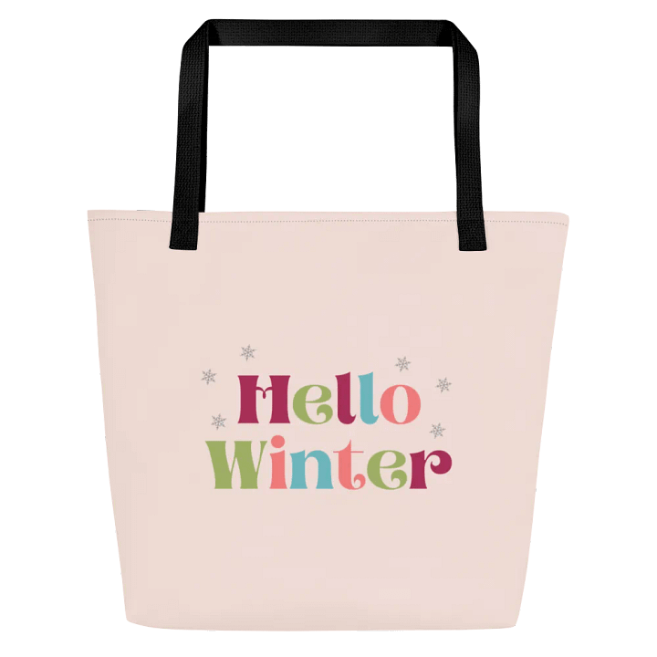 Winter Wonderland All-Over Tote Bag product image (2)