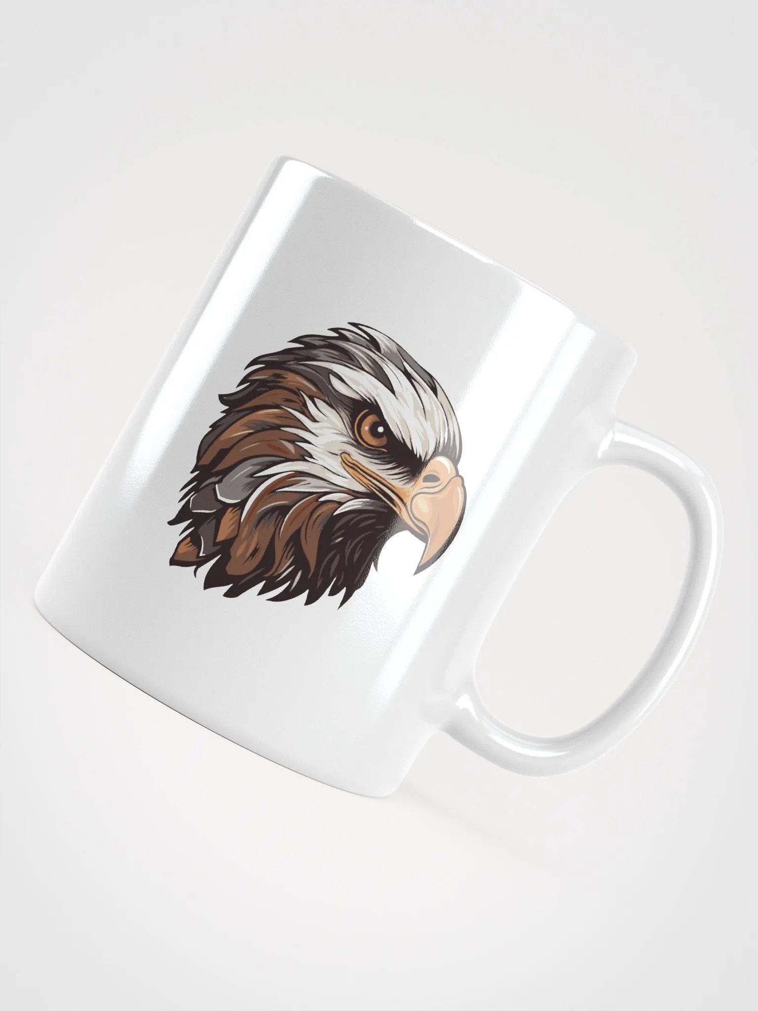 Mug - Brown Eagle Head Illustration product image (12)