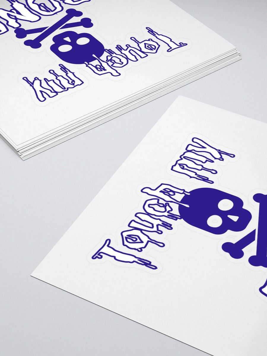 Touch My Bone, Sticker, Purple product image (11)
