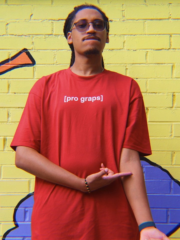 [pro graps] DEACON RED TEE product image (2)