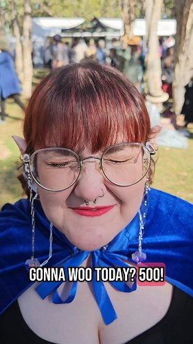 Damn it's tough out here for the fair maidens 

#dnd #abbeymedievalfestival #larp