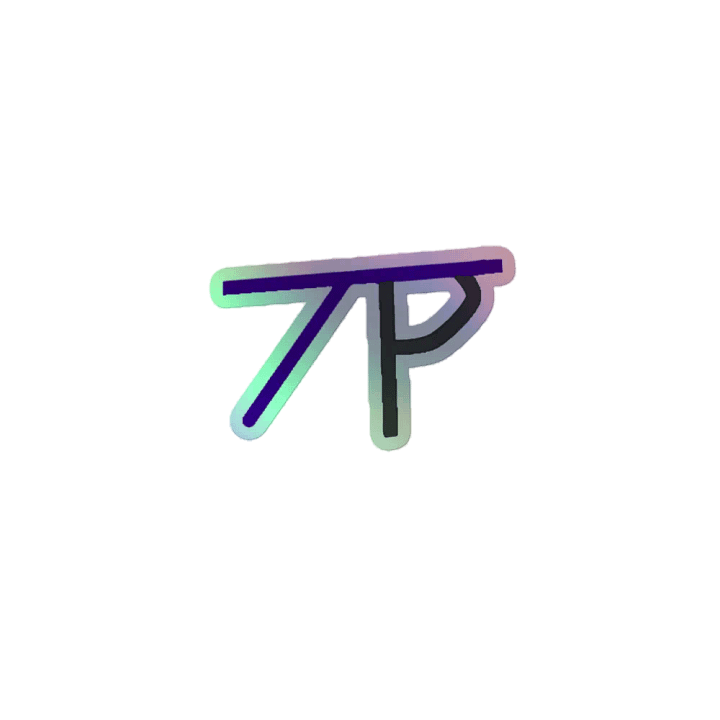 logo holographic sticker product image (1)