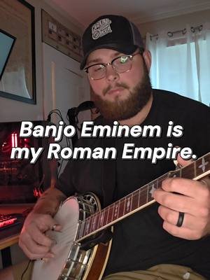 If Eminem grew up in a trailer in West Virginia.  #foryou #fyp #banjotok #Bluegrass #CarolinaPicker #banjo 
