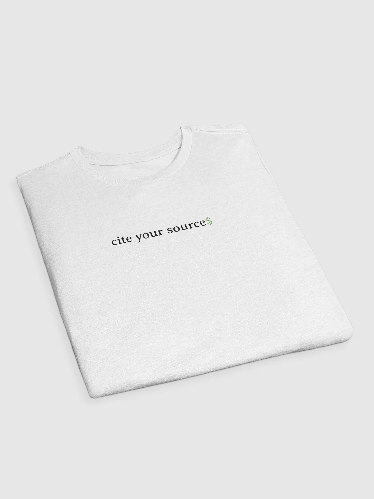 the "cite your source$" tee. product image (6)