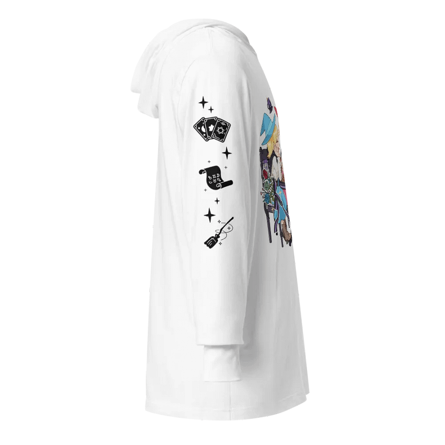 Witchy Tea Party Unisex Hooded Tee -White product image (5)