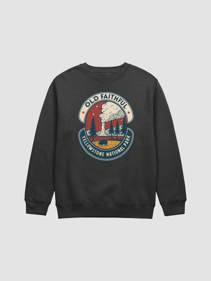 Old Faithful Yellowstone Badge Sweatshirt product image (5)