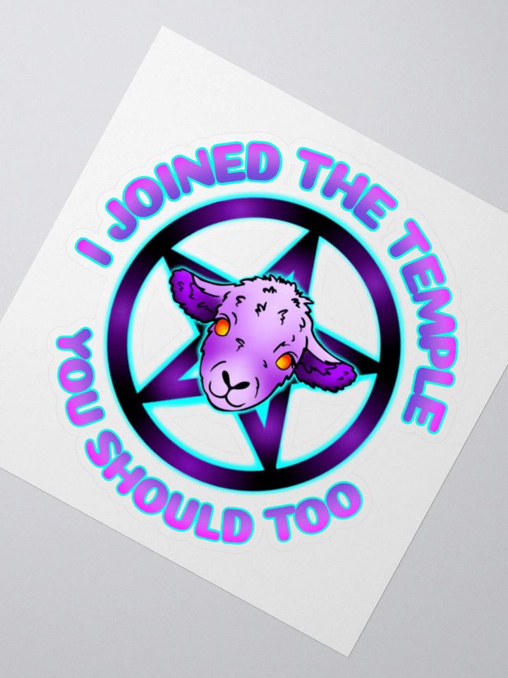 Join The Temple Sticker product image (2)