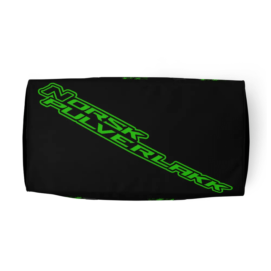 Norsk Pulverlakk Biohazard Chic All-Over Duffle Bag grønn product image (5)