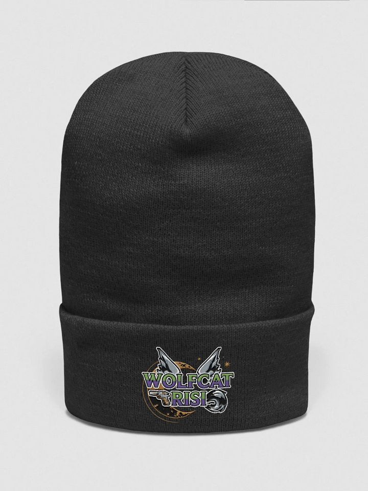 WolfcatRisi Logo Beanie product image (4)