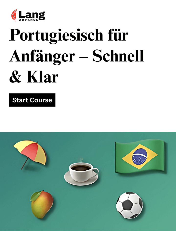 Portugiesische Sprache für Anfänger (auf Deutsch) product image (1)