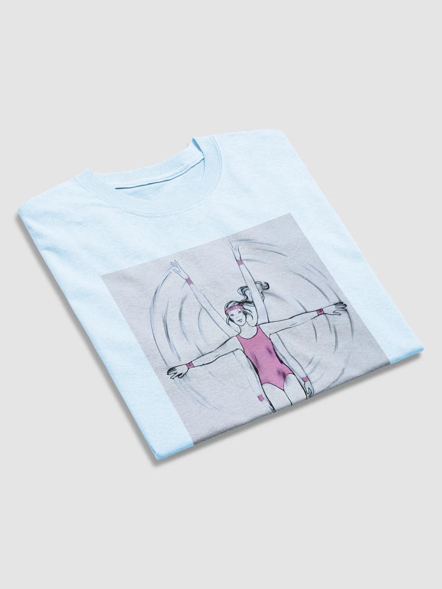 SHAPE GIRL Light Blue Short Sleeve T-Shirt product image (9)