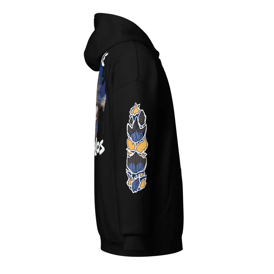 Azure Rathalos Silhouette Zip-Up Hoodie product image (3)